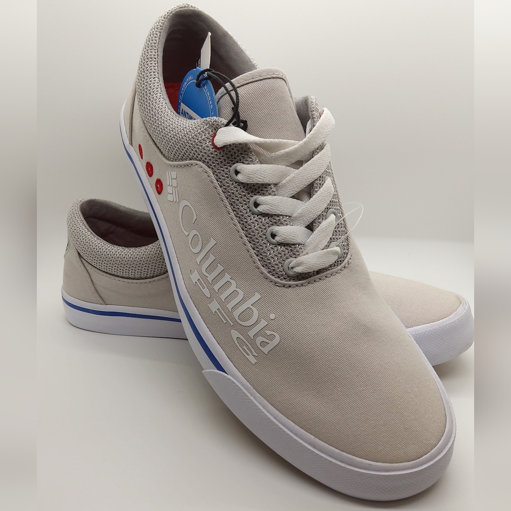 COLUMBIA Men's PFG Lace-up Canvas Shoes NWT - 9.5 - Picture 2 of 11